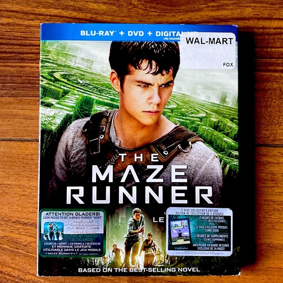Maze Runner on Blue-Ray and DVD - Picture 1 of 3